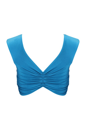 Rika Top-Blue Teal-XS