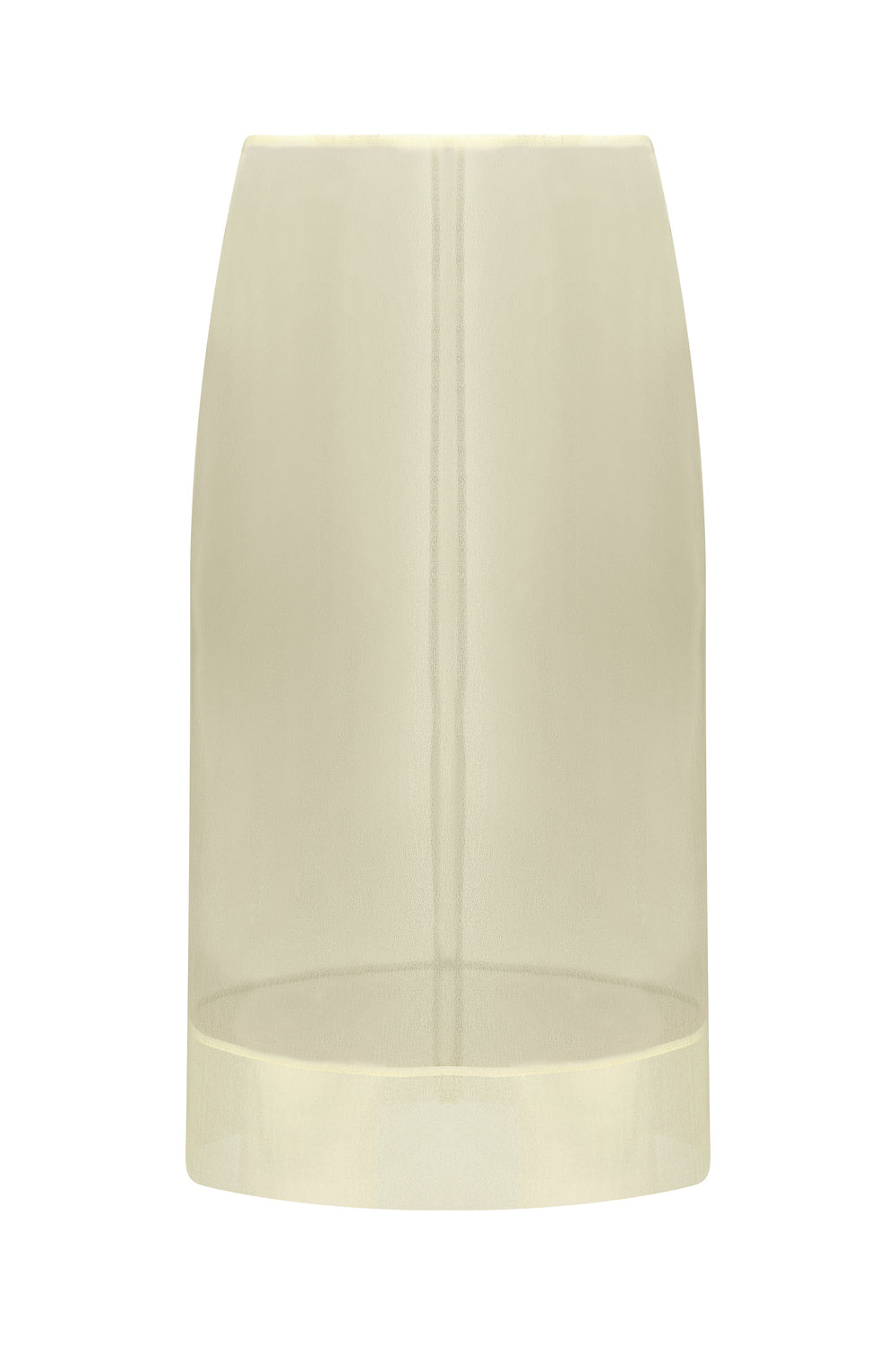 Riley Midi Skirt-Butter Yellow-XS