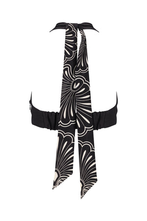 Tommy Top-Black and White-XS
