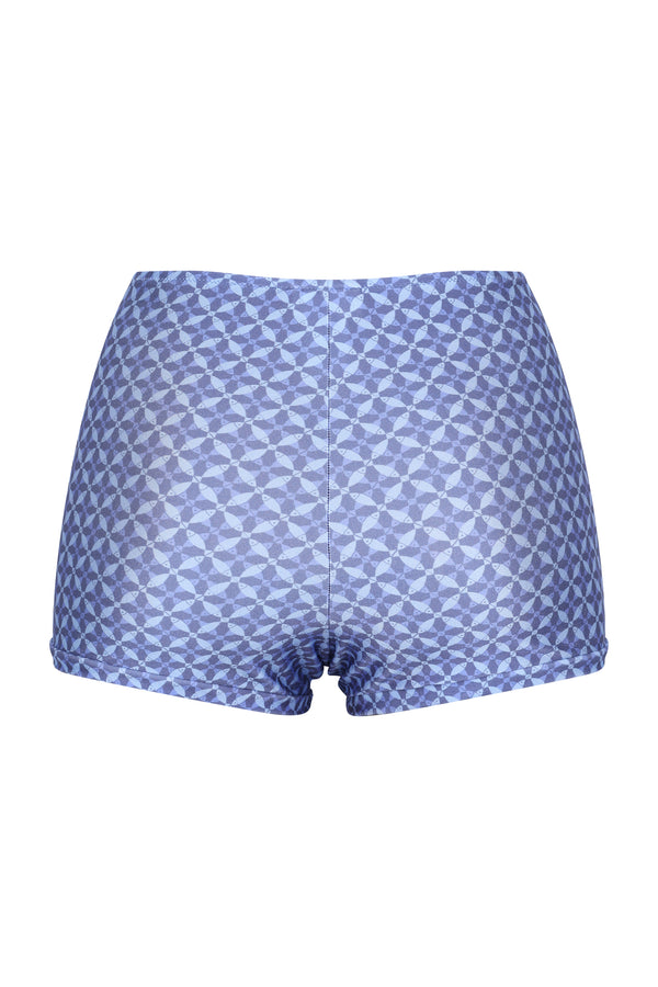 Yaheli Bikini Bottom-Indigo Print-XS