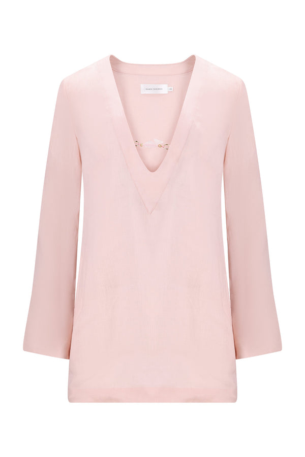 Valerie Kaftan-Pink Blush-XS