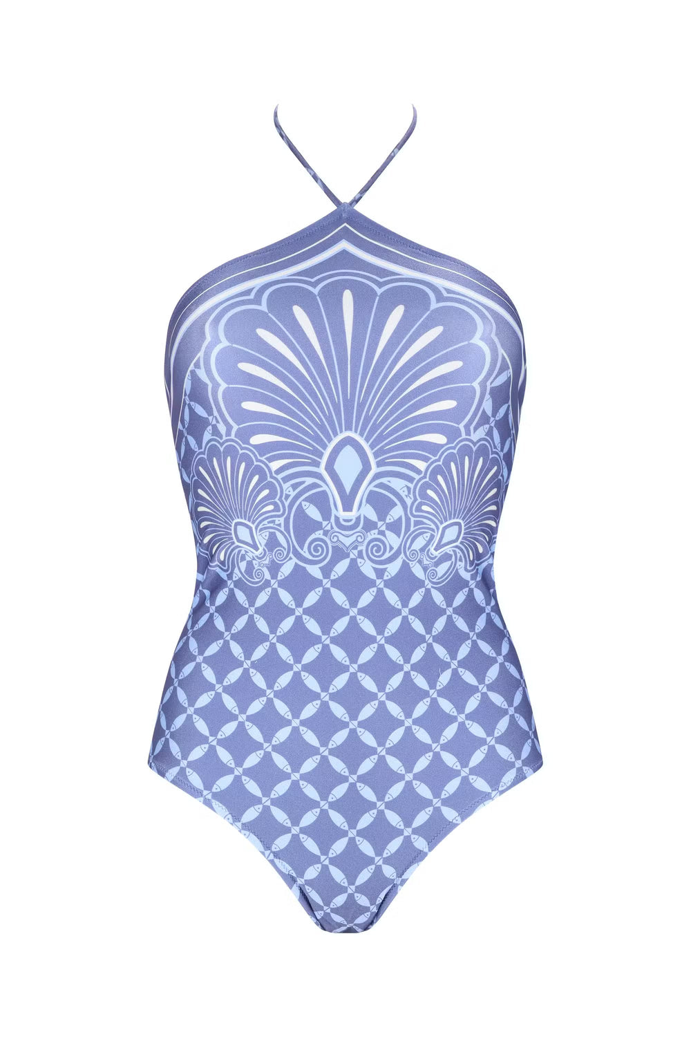 Camilla One Piece-Indigo Print-XL
