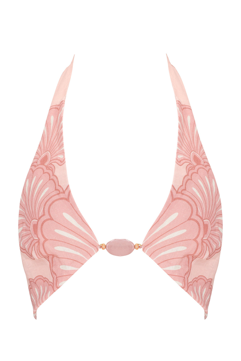 Tommy Top-Pink Shell Print-XS