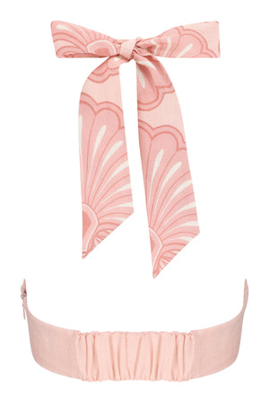 Tommy Top-Pink Shell Print-XS