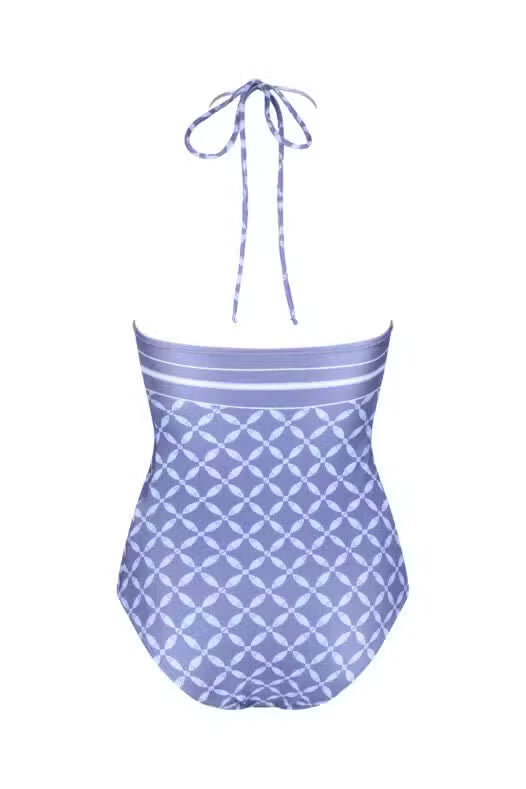 Camilla One Piece-Indigo Print-XL