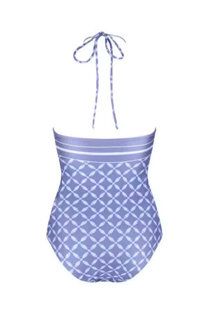 Camilla One Piece-Indigo Print-XL
