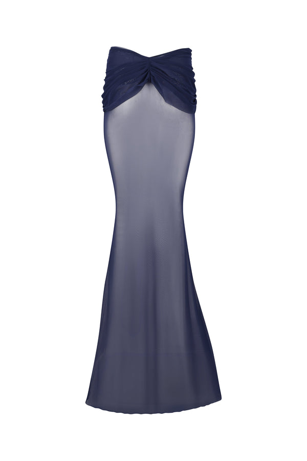 Ameile Maxi Skirt-Indigo-XS