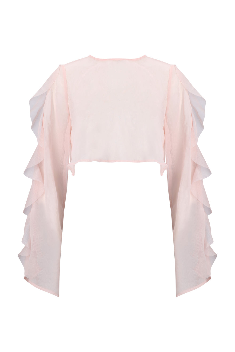 Thoma Cropped Shirt-Pink Blush-XS