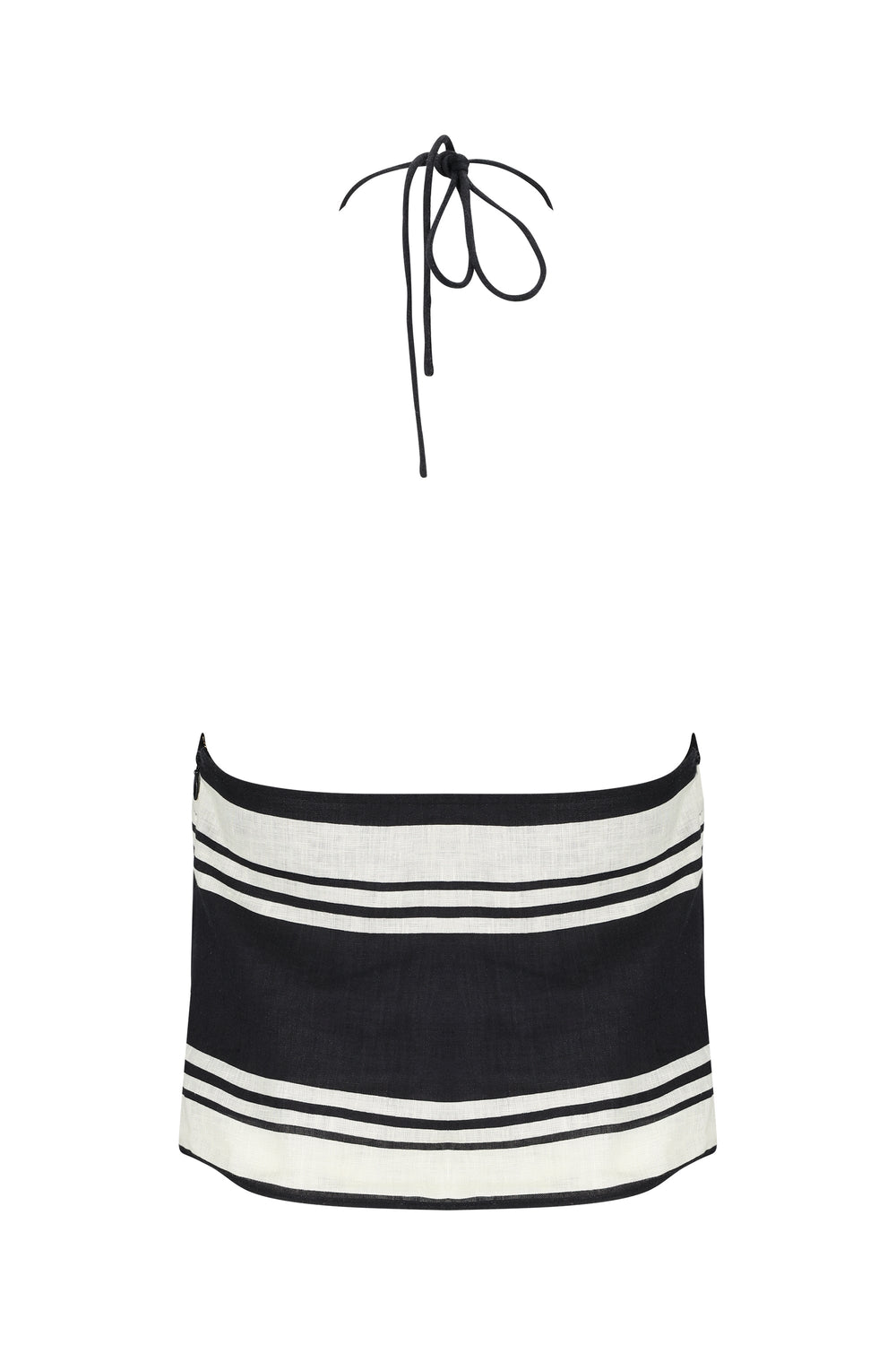 Rosa Top-Black and White-XS