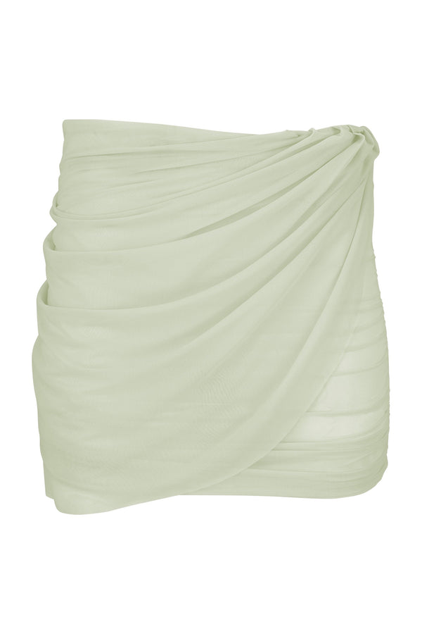 Bree Mini Skirt-Mint-XS