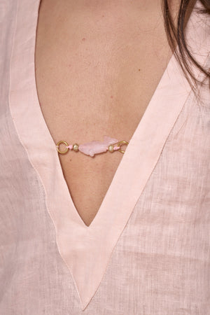 Valerie Kaftan-Pink Blush-XS