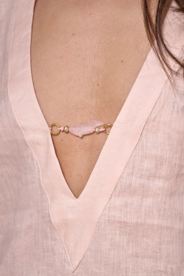 Valerie Kaftan-Pink Blush-XS