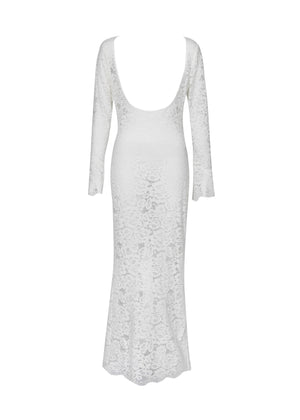 Ilor Maxi Dress-Cream-XS