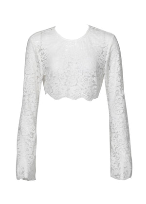 Ella Crop Top-Cream-XS