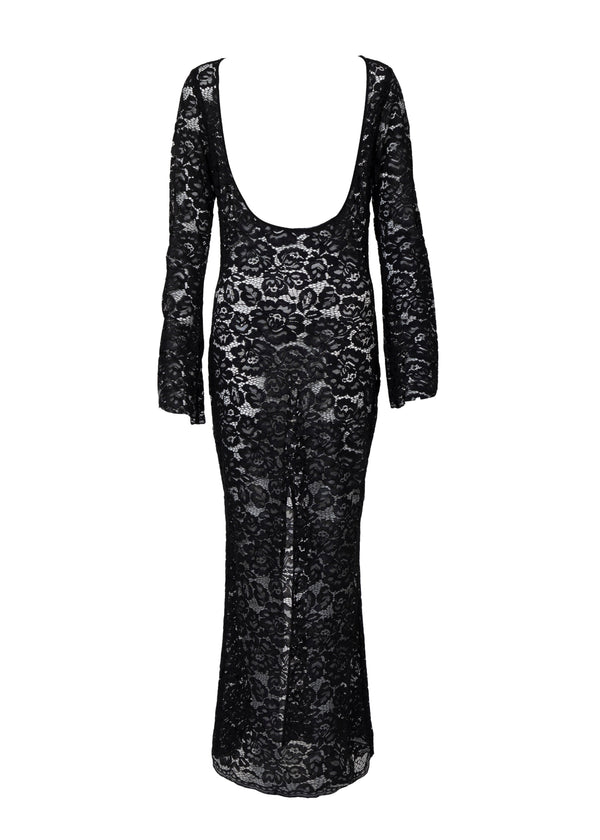Ilor Maxi Dress-Black-XS