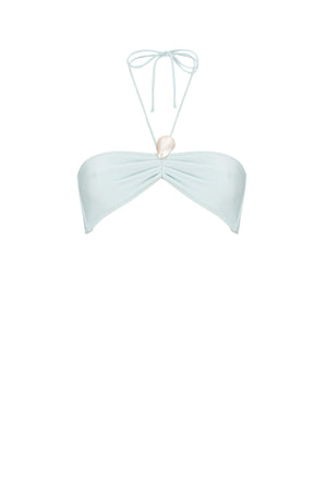 Laurel Bikini Top-Aqua Blue-XS