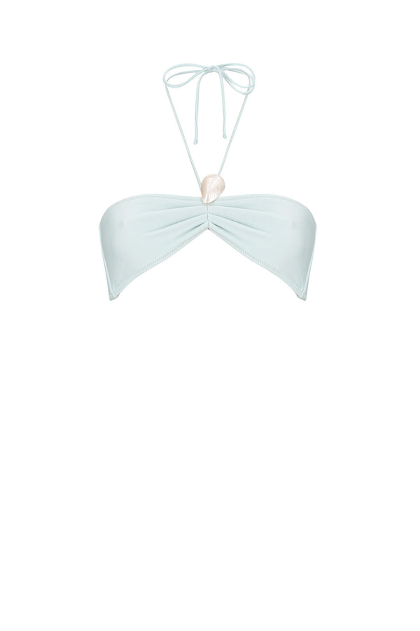 Laurel Bikini Top-Aqua Blue-XS