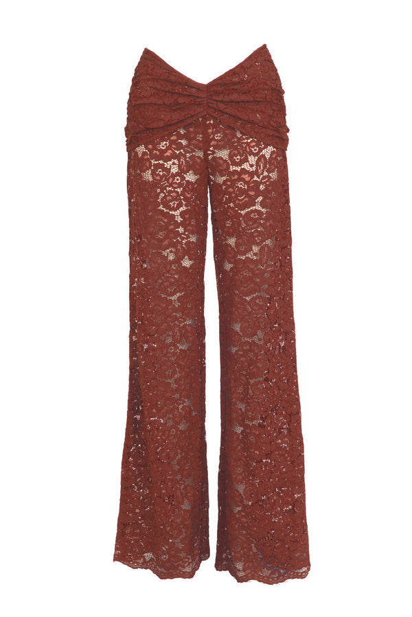 Madison Pants-Burgundy-XS