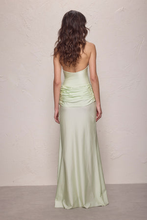 Valentine Maxi Dress-Mint-XS
