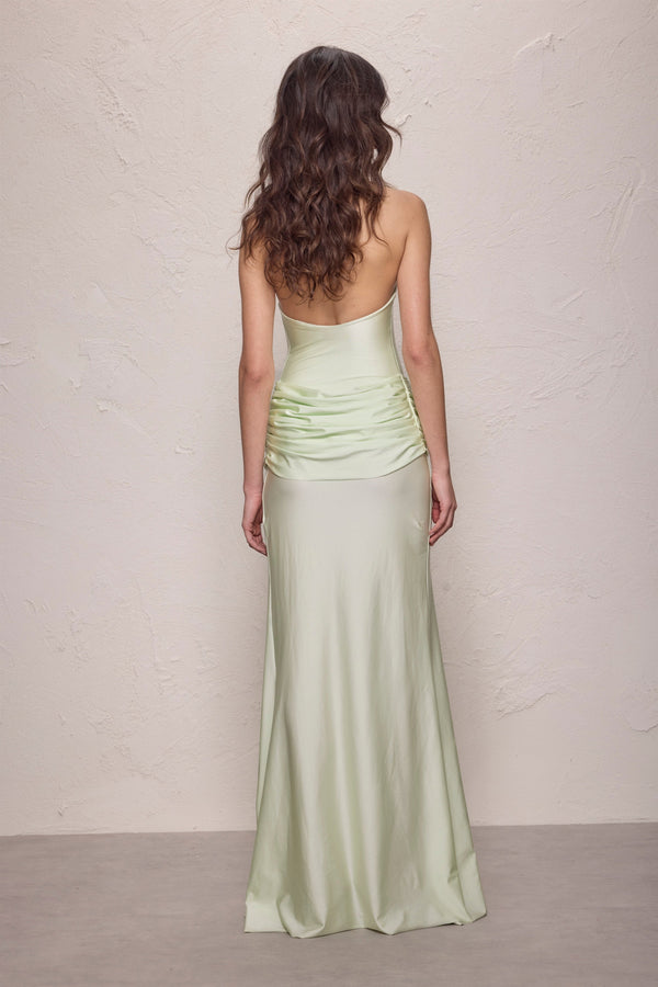 Valentine Maxi Dress-Mint-XS