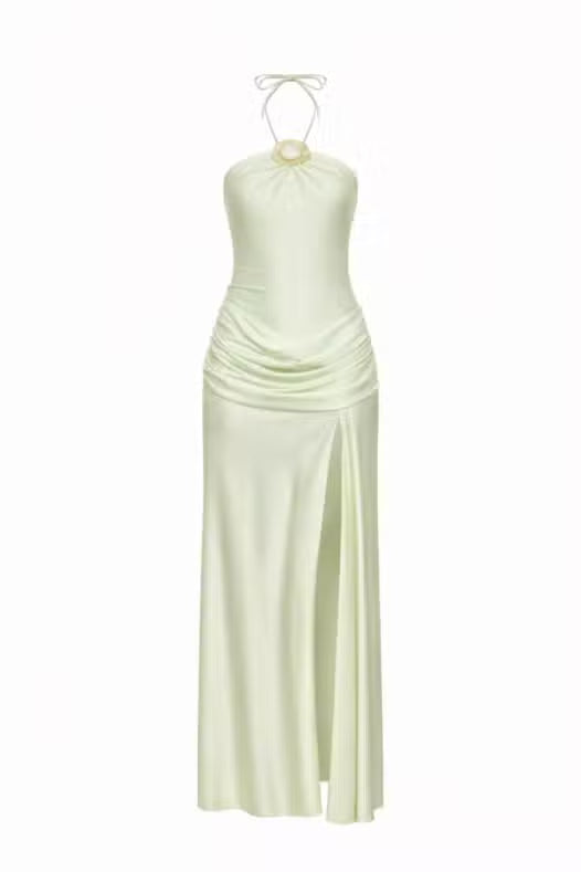 Valentine Maxi Dress-Mint-XS