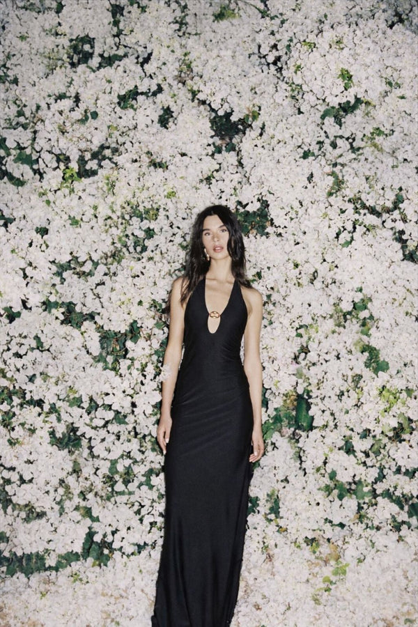 Sienna Maxi Dress-Black-XS