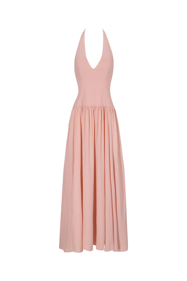 Astird Maxi Dress-Pink Blush-XS