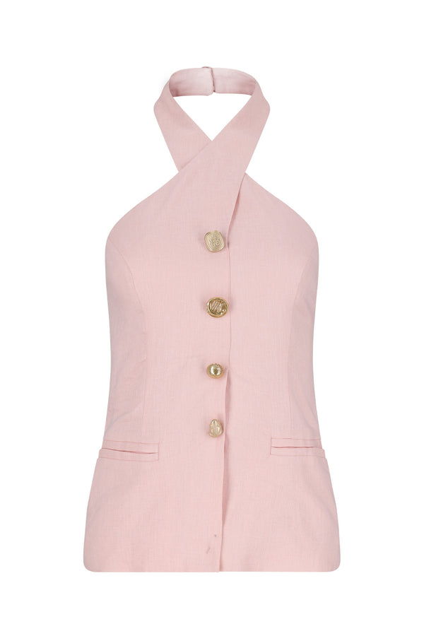 Mia Top-Pink Blush-XS