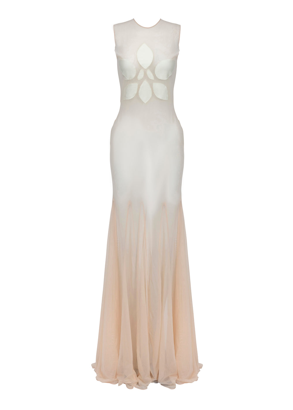 Orchid Maxi Dress-Cream-XS