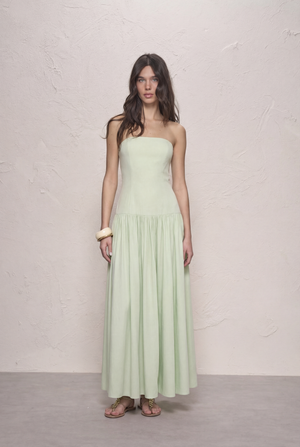 Violeta Maxi Dress-Mint-XS