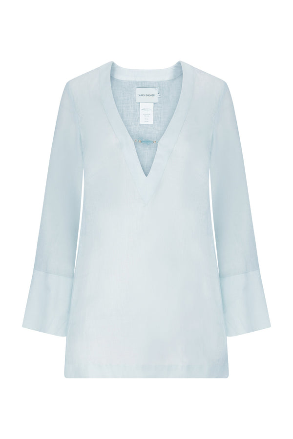 Valerie Kaftan-Aqua Blue-XS